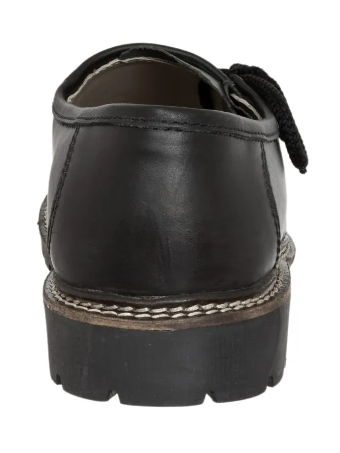 Haferlschuh ADAM-Nappa99schwarz in schwarz
