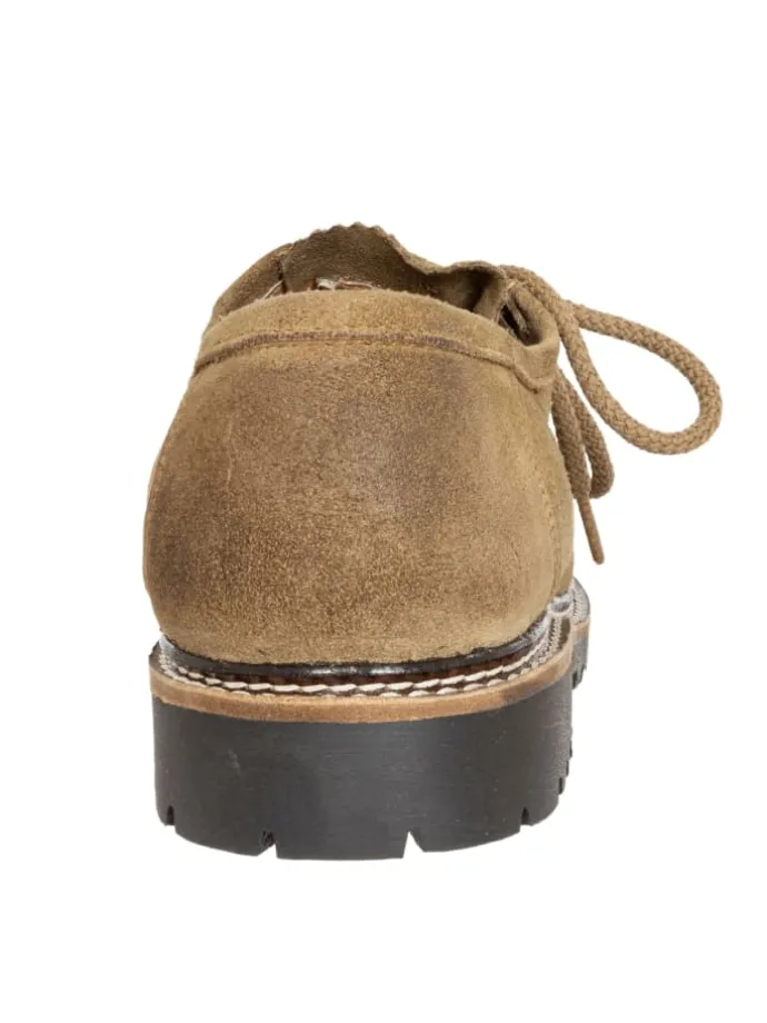 Haferlschuh MICHI-VelourA4reh in hellbraun