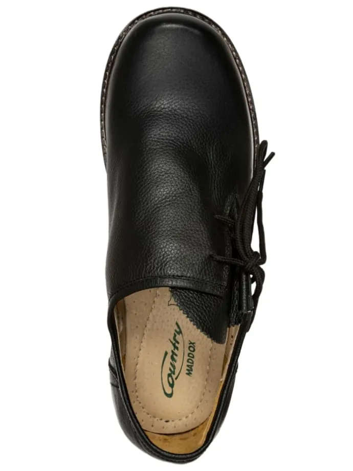 Haferlschuh ROMAN in schwarz