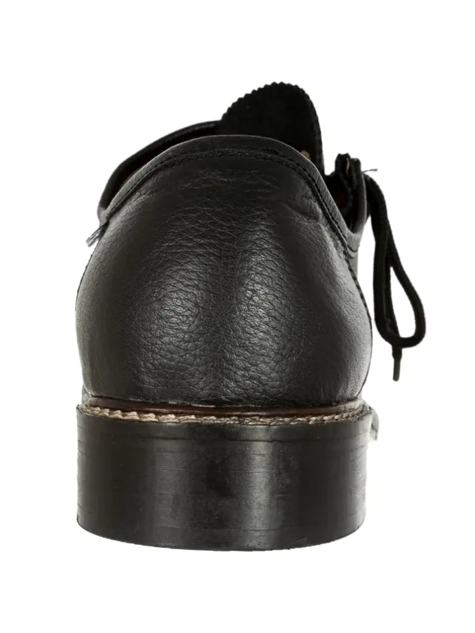 Haferlschuh ROMAN in schwarz