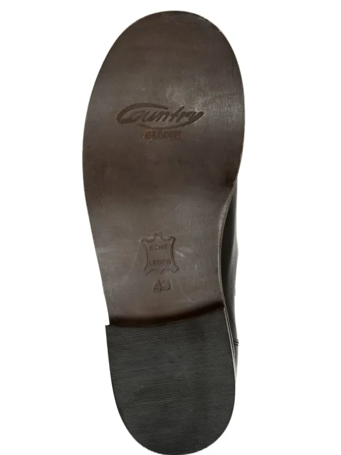 Haferlschuh ROMAN in schwarz