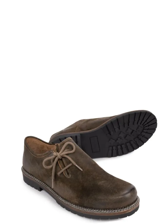 Haferlschuh "Tailor" in dunkelbraun vintage