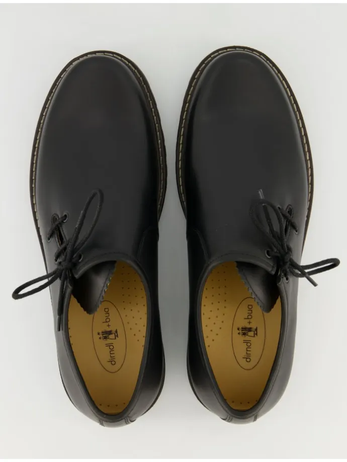 Haferlschuhe in Schwarz