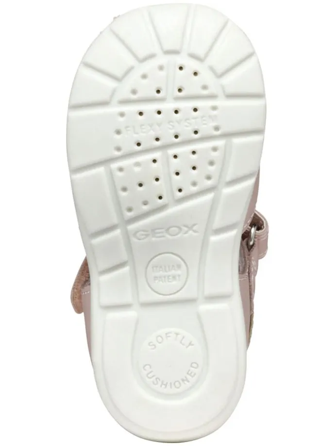 Halbsandalen "Elthan" in Rosa/ Silber