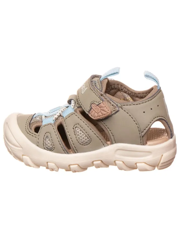 Halbsandalen in Khaki