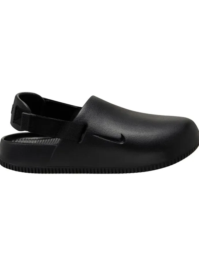 Halbsandalen in Schwarz