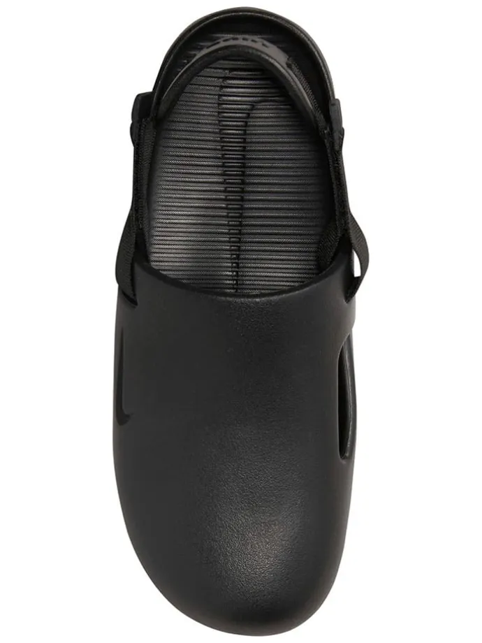 Halbsandalen in Schwarz