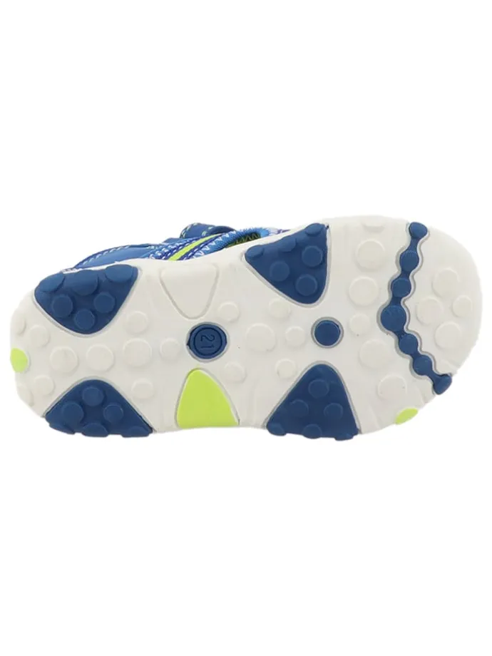 Halbsandalen "Nola" in Blau
