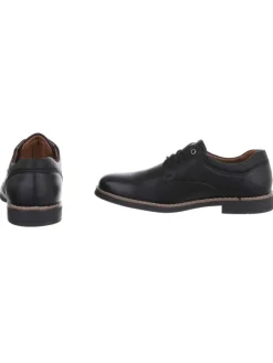 Halbschuh in Schwarz