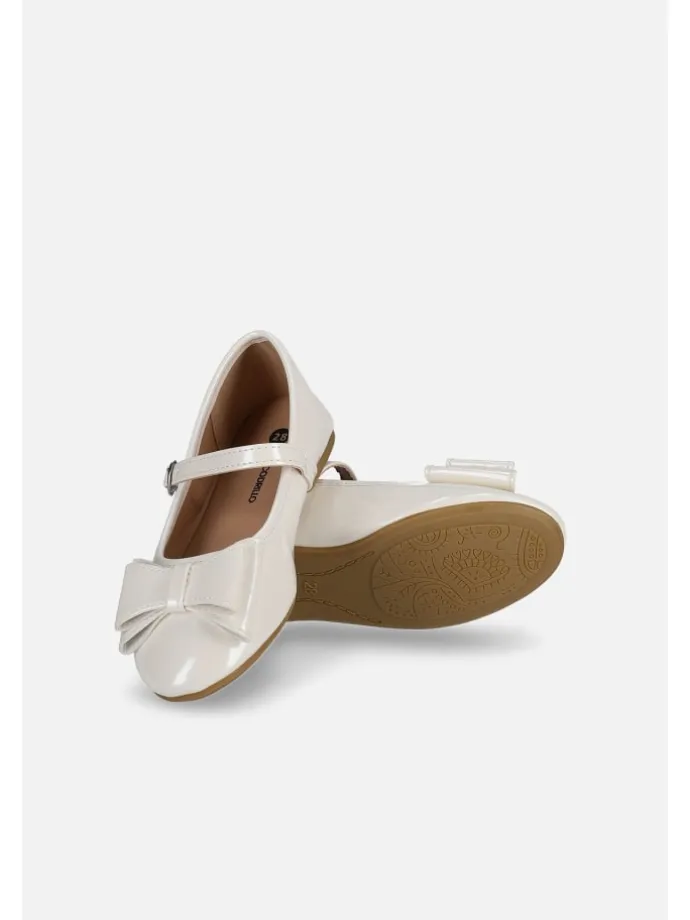 Halbschuhe in weiß
