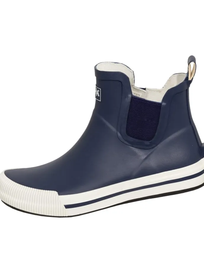 Halbstiefel Momo in dunkelblau/weiß