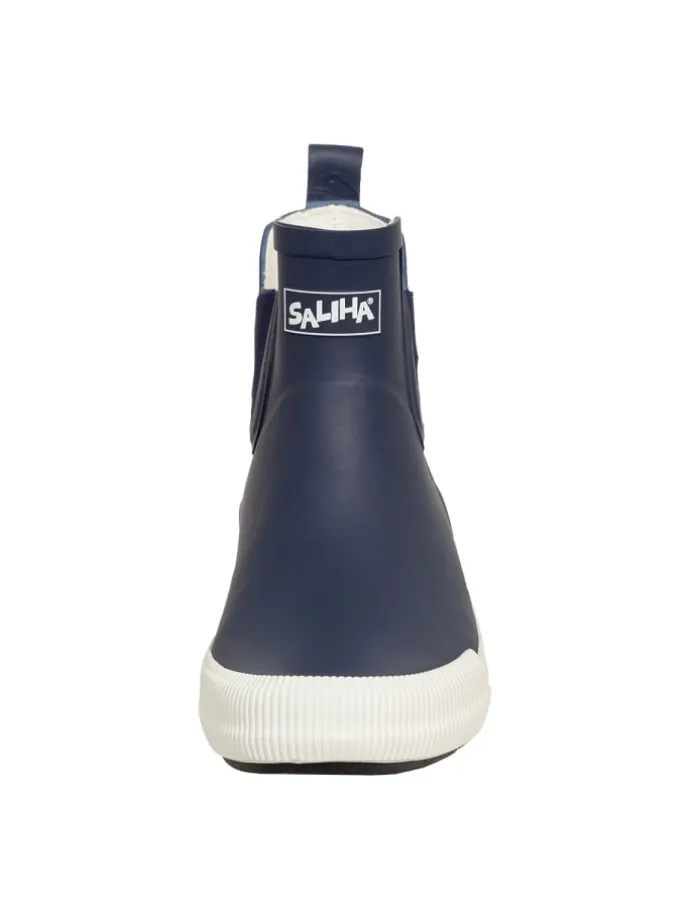 Halbstiefel Momo in dunkelblau/weiß