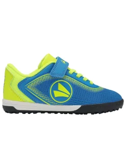 Hallen-Fußballschuhe "Course" in Blau/ Gelb