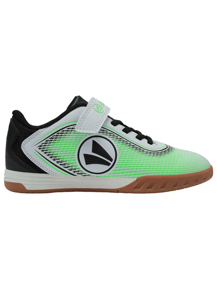 Hallen-Fußballschuhe "Course" in Grün/ Schwarz