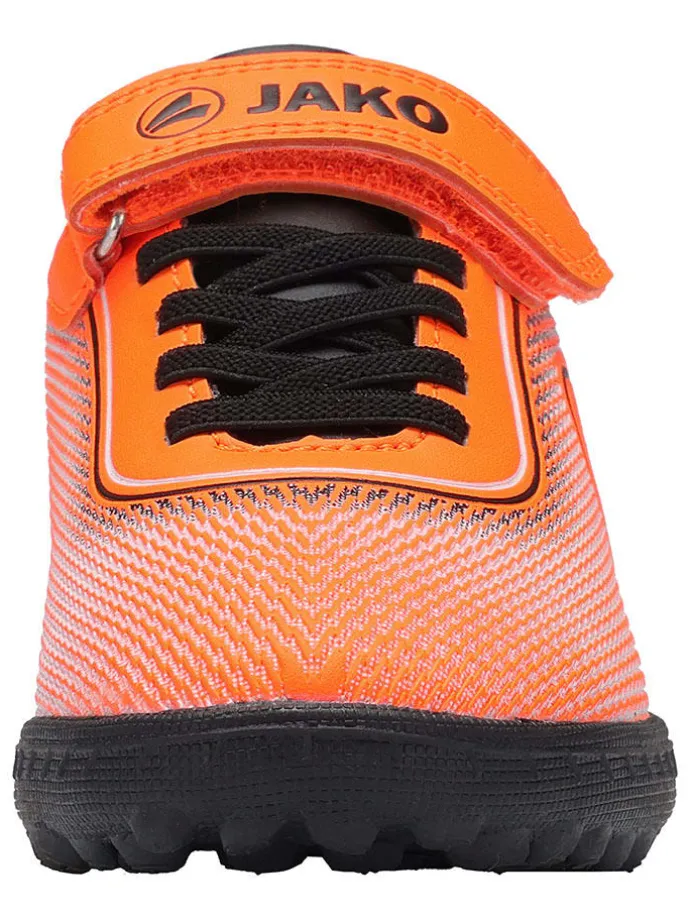 Hallen-Fußballschuhe "Course" in Orange/ Schwarz