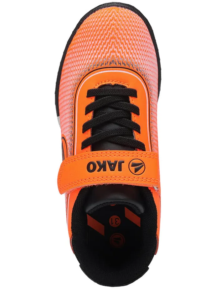 Hallen-Fußballschuhe "Course" in Orange/ Schwarz