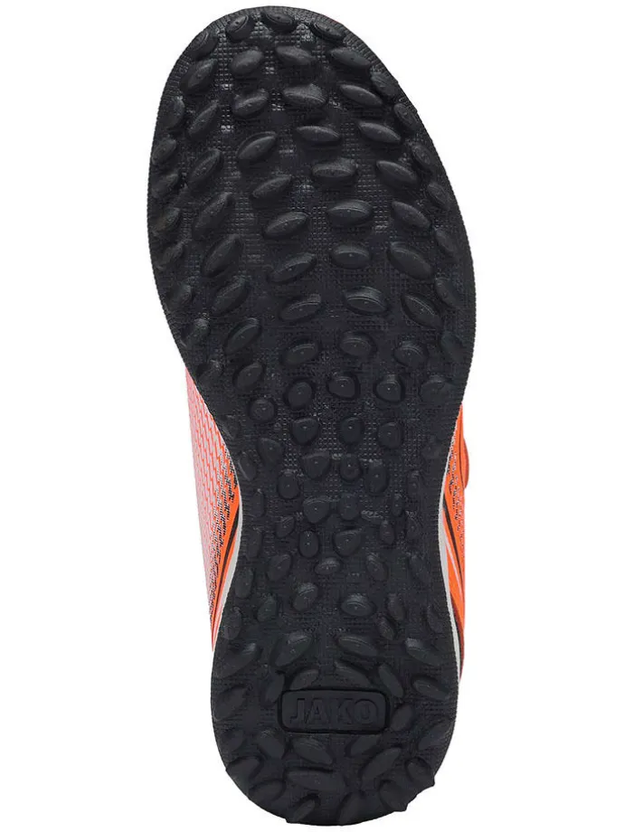 Hallen-Fußballschuhe "Course" in Orange/ Schwarz