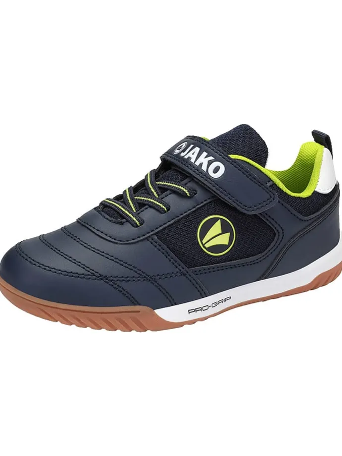 Hallen-Fußballschuhe "Winger" in Dunkelblau