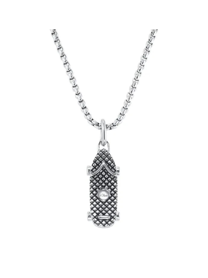Halskette mit Anhänger in Silber – (L)43cm