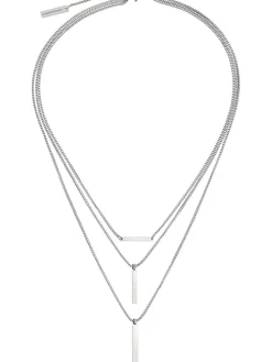Halskette mit Schmuckelementen - (L)52 cm