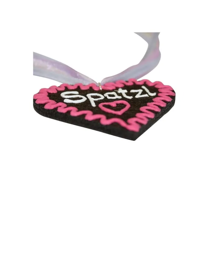 Halskette Spatzl in pink