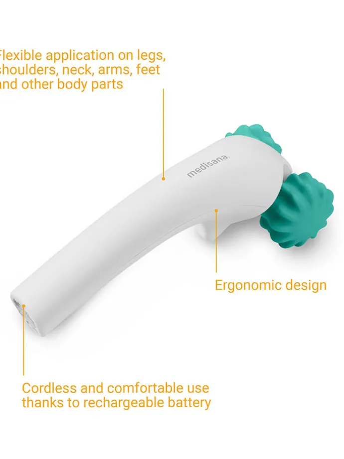 Handmassagegerät "HM 630" in Weiß/ Mint
