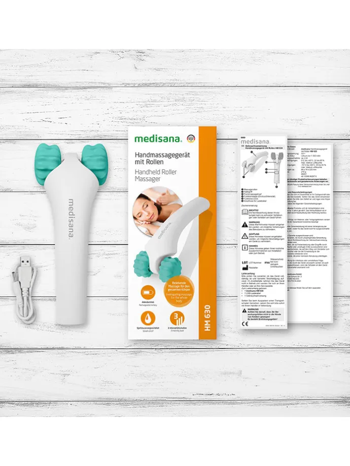 Handmassagegerät "HM 630" in Weiß/ Mint