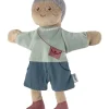 Handpuppe Oma in bunt