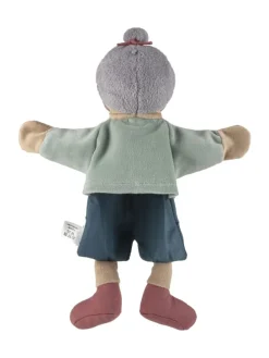 Handpuppe Oma in bunt