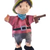 Handpuppe Räuber, 30 cm in mehrfarbig