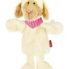 Handpuppe "Schaf Emmala" in creme - ab 2 Jahren