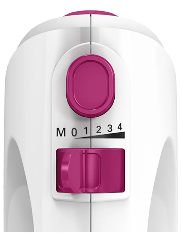 Handrührgerät "CleverMixx Fun" in Weiß/ Pink - 375 W