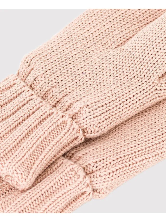 Handschuhe in Apricot