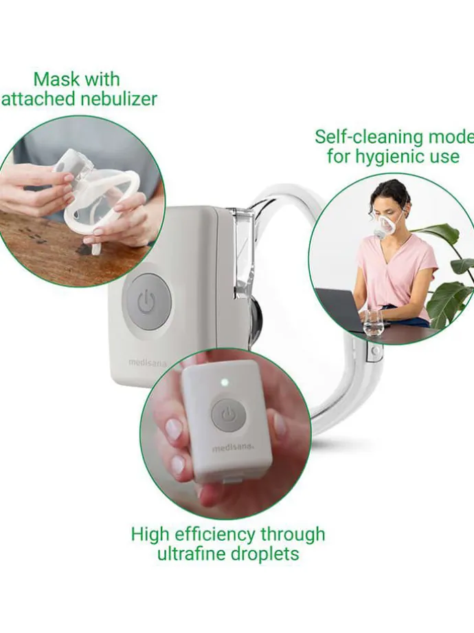 Hands-Free Inhalator "IN 705" in Weiß