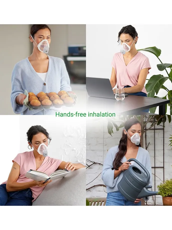 Hands-Free Inhalator "IN 705" in Weiß