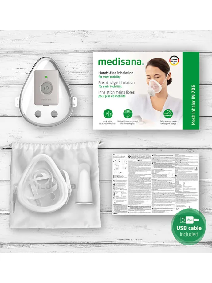 Hands-Free Inhalator "IN 705" in Weiß