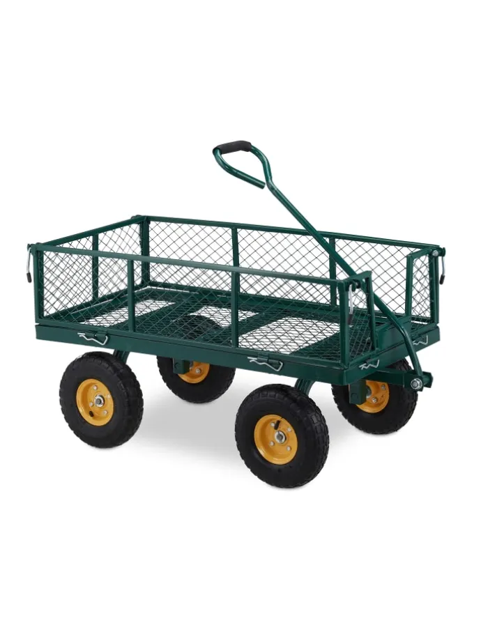 Handwagen in Grün