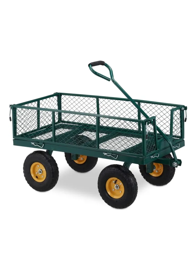 Handwagen in Grün