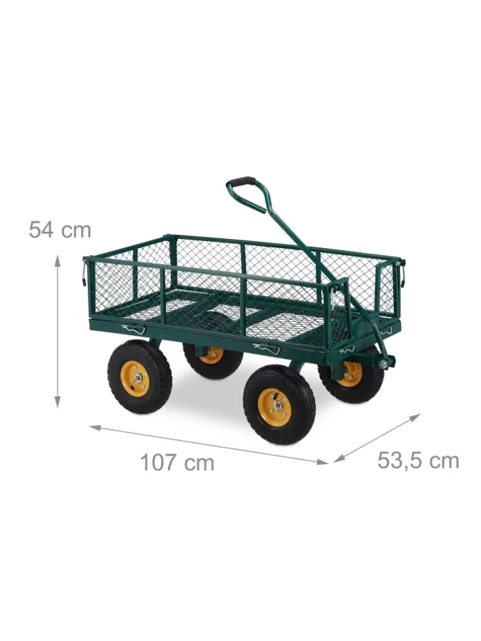Handwagen in Grün