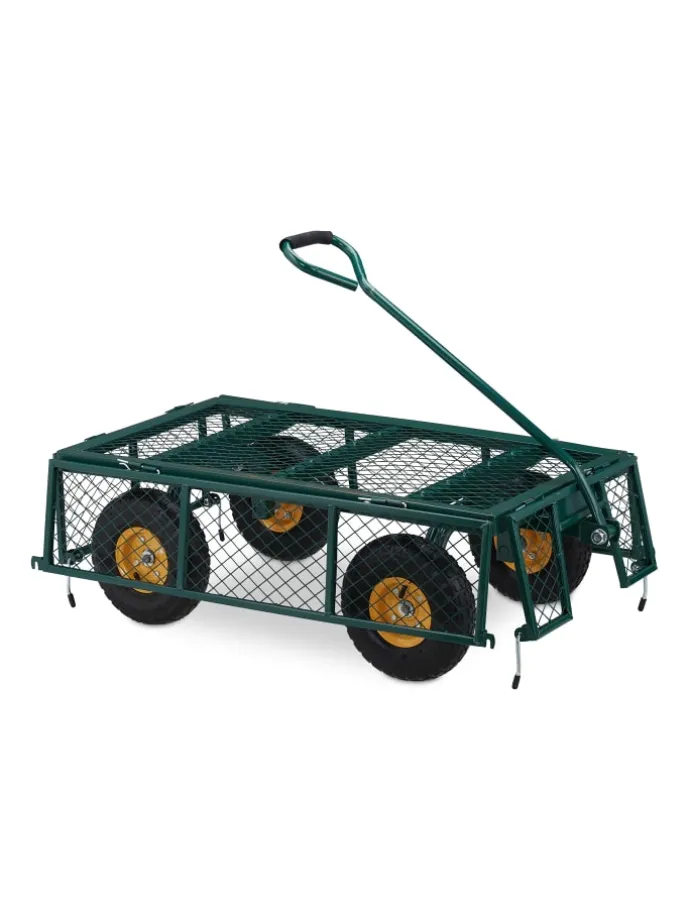 Handwagen in Grün