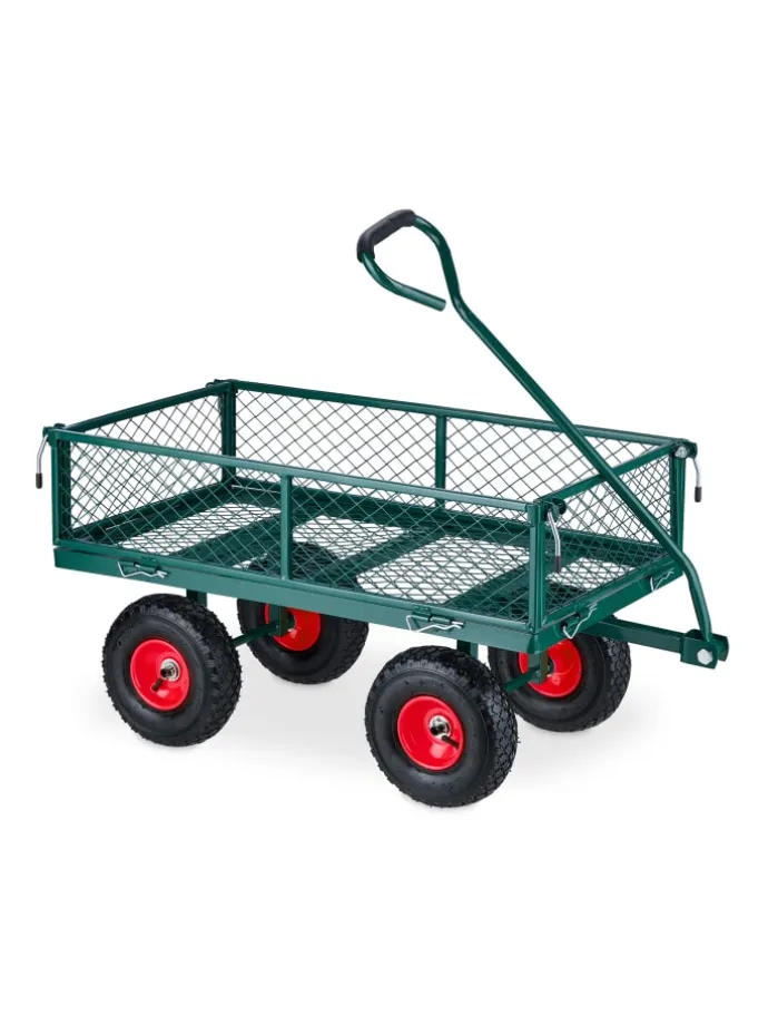 Handwagen in Grün