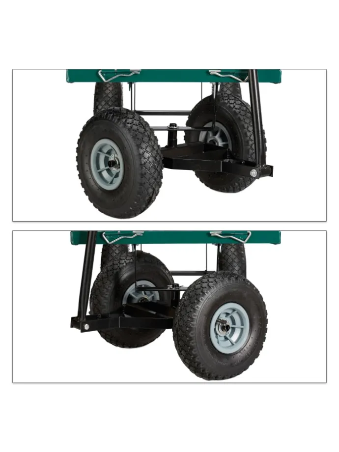 Handwagen in Grün