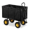 Handwagen in Schwarz