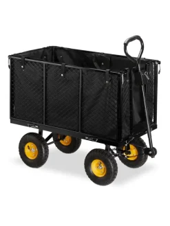 Handwagen in Schwarz
