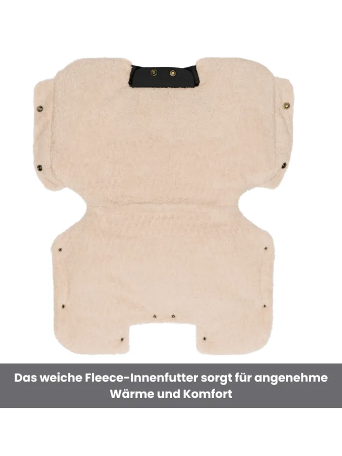 Handwärmer Kalix Teddy Exklusiv in Schwarz