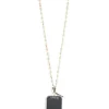 Handykette "Hanoi" in Silber/ Gold - (L)118 cm