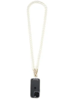Handykette in Weiß - (L)120 cm