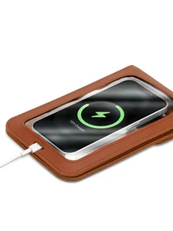 Handytasche für Apple iPhone 14 PRO Hülle Umhängetasche in Braun