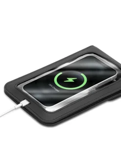 Handytasche für Samsung Galaxy A70e Hülle Umhängetasche in Schwarz