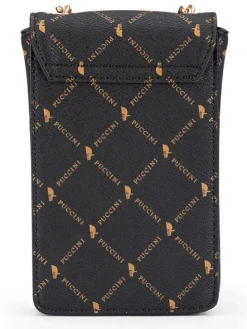 Handytasche in Schwarz - (B)11 x (H)18 x (T)5,5 cm